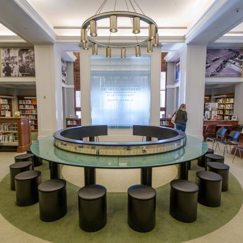 Civil Rights Room at Nashville Public Library