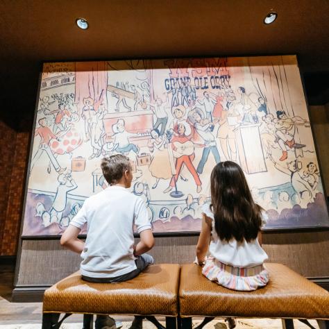 Kids Backstage at Grand Ole Opry