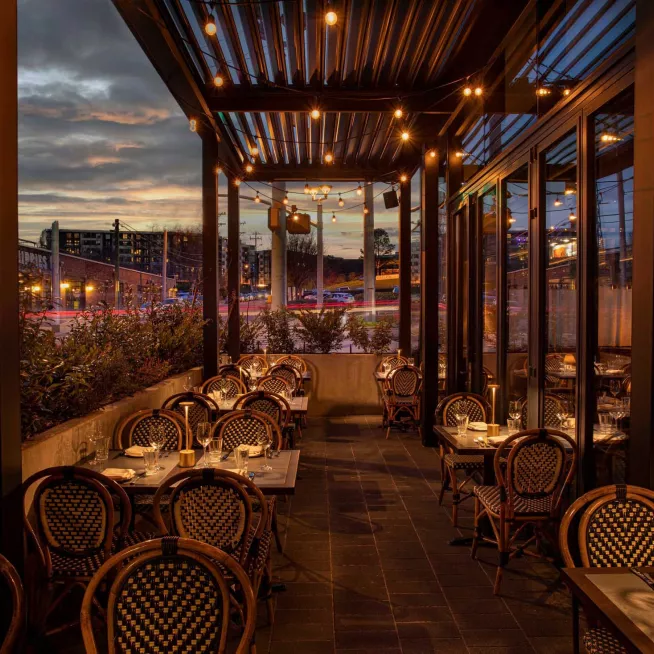 Carne Mare Patio in the Gulch