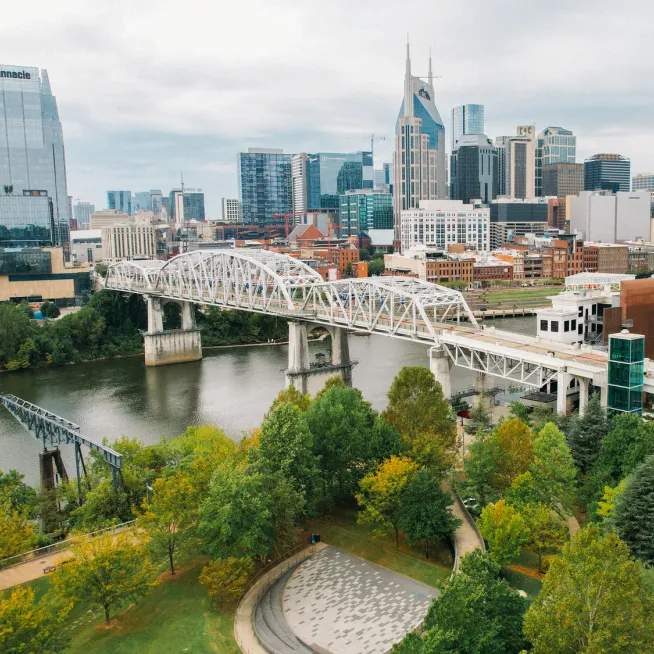 Downtown Nashville skyline
