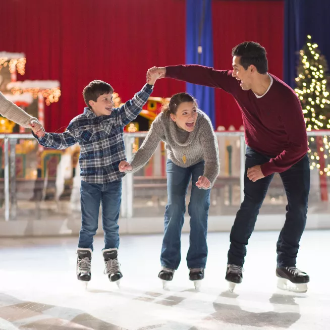 Ice Skating at Gaylord Opryland