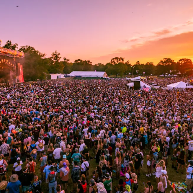 Bonnaroo Music Festival crowd