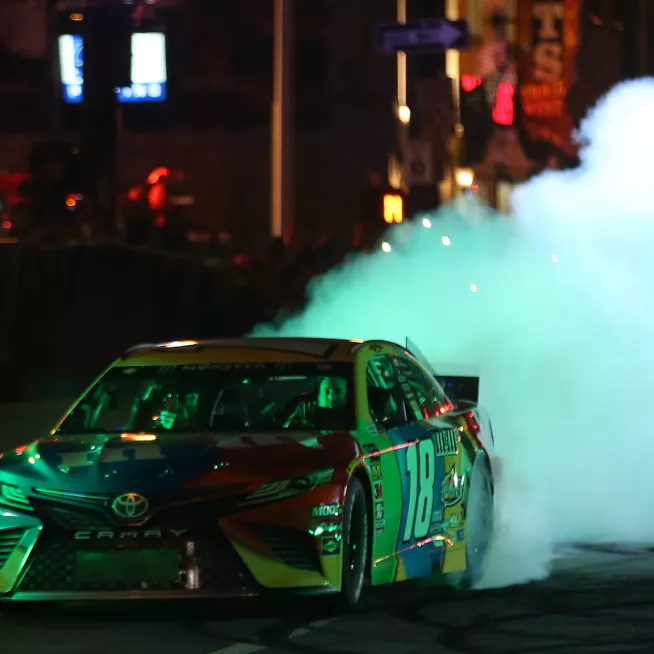 NASCAR Burnout on Broadway