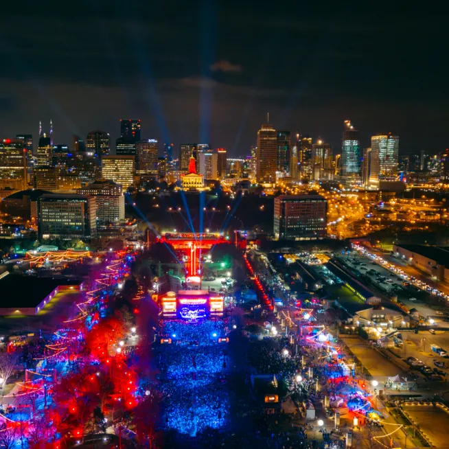 NYE Aerial View