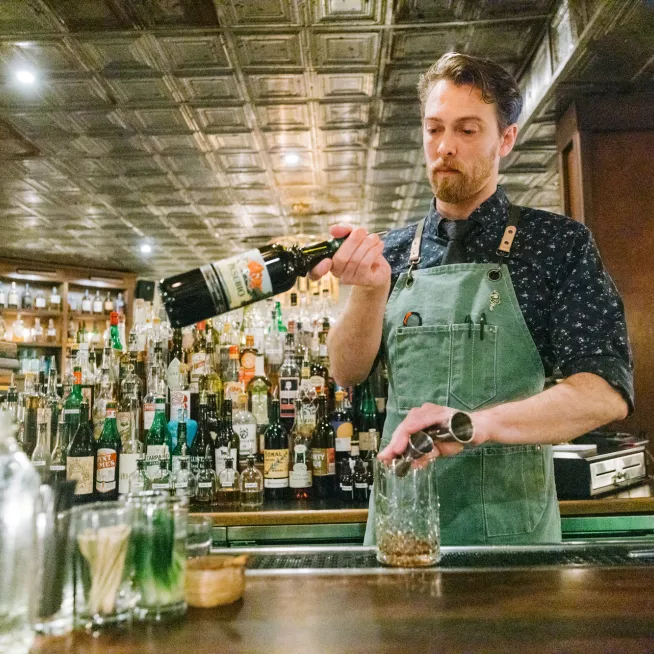 Bartender at Patterson House
