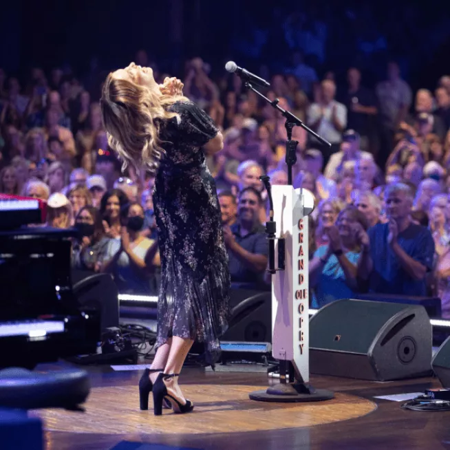 Carly Pearce at the Grand Ole Opry