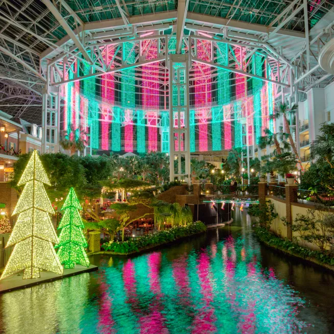 Gaylord Holiday Lights Atrium