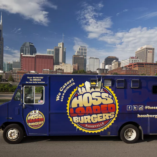 Hoss Burgers food truck