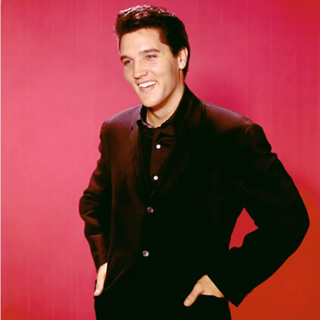 Elvis Presley's headshot