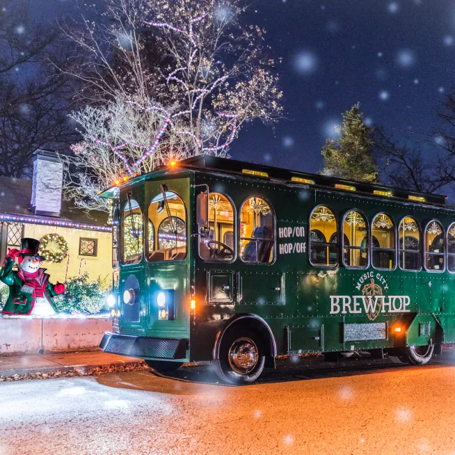 Brew Hop Christmas Lights Tour