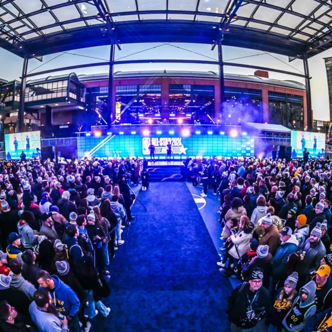 The Indianapolis Pacers turn to us when they have special events that they want captured with our style and expierence.