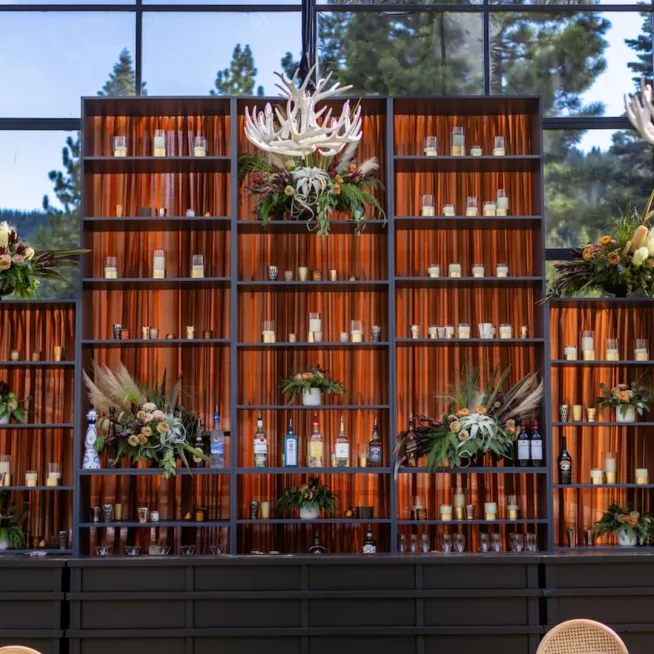 Hensley Event Resources offers bar rentals that make a statement. Select from rich wood finishes or sleek, modern lines to create the perfect gathering place for your guests.