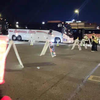 Working the Special Event Lot!