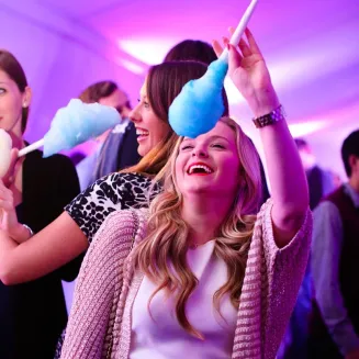 Guests enjoying themselves at a 360DG party