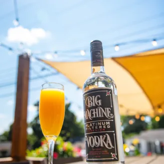 Bottomless Vimosas (Big Machine Vodka, OJ, Topped With Sparkling Water)