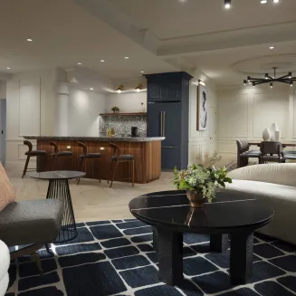 Union Station Hotel Conductors Suite living space