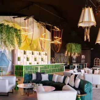 Blueprint Studios creates elevated festival experiences with VIP lounges and hospitality spaces that hit all the right notes. From premium furnishings and custom builds to immersive brand environments, we design moments that captivate, engage, and resonate deeply with every guest.