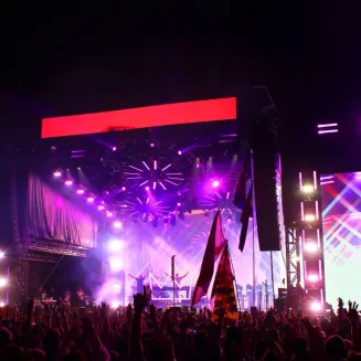 4Wall provided video and lighting equipment and production for The Other Stage at Bonnaroo Music Festival 2023.