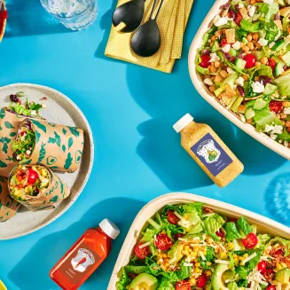 Our catering, group ordering, and Chopt Drop services make healthy eating easier and more exciting than ever before. With options for vegetarians, vegans and meat eaters alike, our menu features Chopt original recipes crafted with local and artisan ingredients from partners we trust. Every order is made fresh, tailored to your needs, and delivered right to you.