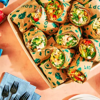Our catering, group ordering, and Chopt Drop services make healthy eating easier and more exciting than ever before. With options for vegetarians, vegans and meat eaters alike, our menu features Chopt original recipes crafted with local and artisan ingredients from partners we trust. Every order is made fresh, tailored to your needs, and delivered right to you.