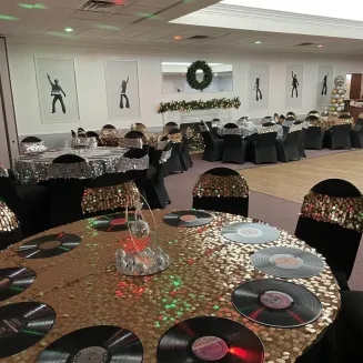 Disco themed party.  Specialize in themed parties