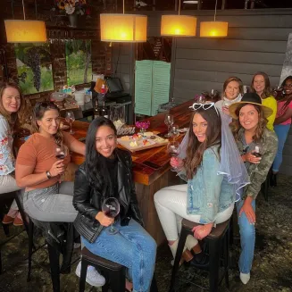 Our private tasting room perfect for couples or groups