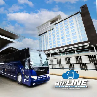 Use airLINE, Nashville's Airport Shuttle Service when you arrive in Music City!