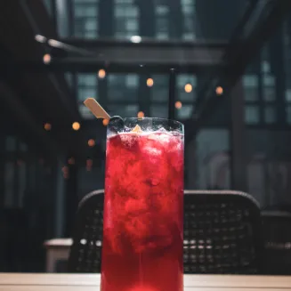 Vodka, Blueberry, Lavender, Ginger Beer