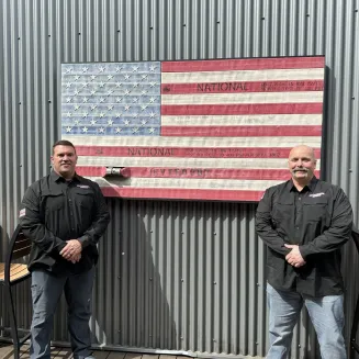 AJ's Good Time Bar Outdoor Rooftop Flag
