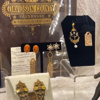 Both stores have a wide array of bling and metal favorites.