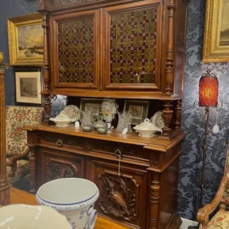 Our stores have a fantastic assortment of antiques and vintage pieces!