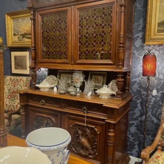 Our stores have a fantastic assortment of antiques and vintage pieces!