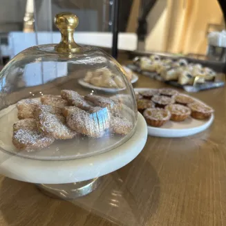 a picture of our pastry case