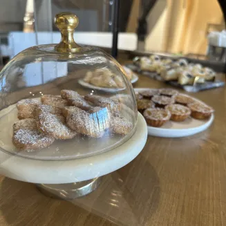 a picture of our pastry case