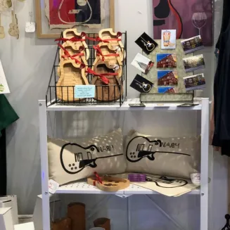Customized pillows, magnets, catch all's, wall art, kuzi's, zippered tote.