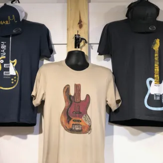 Customized guitar art apparel