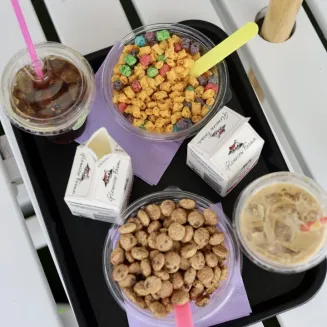 Wanna Spoon serving bowls of your favorite cereals