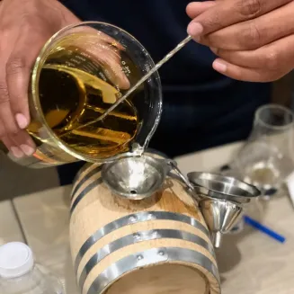 Private Blending and Barreling Event