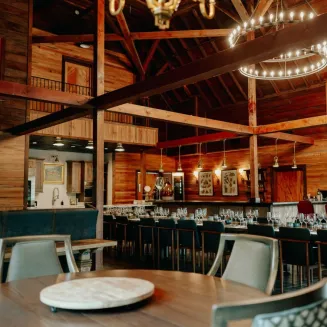 Originally a Hay Loft, The Rochford Loft for Culinary Arts serves as a venue for private events and public experiences