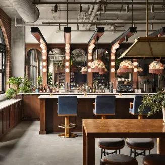 Café & Bar offering some grab & go food and drink items with a barista coffee shop in the mornings and spirits in the evenings!