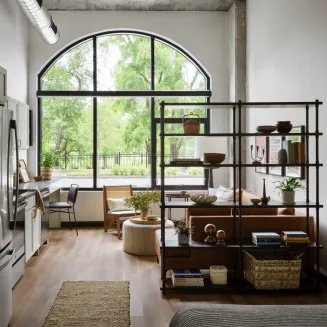 Memoir Residential studio's come with open concept living that includes a full size kitchen, full size washer & dryer, and all the comforts of home.