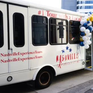 Joe Nashville is a Tennessee Native and licensed transportation tour operator with Nashville MTA.  Get a great insider glimpse of Nashville  with Joe.  He loves to show off his town and the inside of this wonderful city!