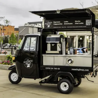 Meet The Roaming Bean, a european-inspired mobile coffee business.