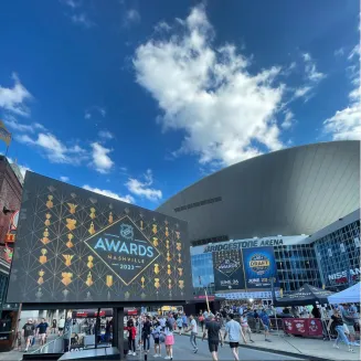 2023 NHL Award in Downtown Nashville, TN
