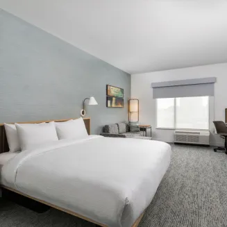 One King Bed with Full Kitchenette