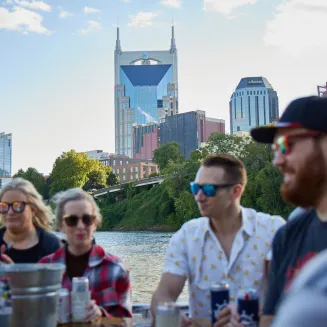 Pontoon Saloon Public River Cruise