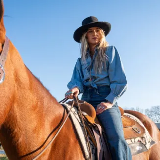Lainey Wilson at Copperline Ranch