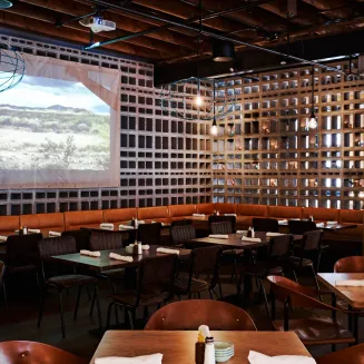 Our private dining room can accommodate up to 30 guests with curtains that can be closed depending on your privacy needs. A preset menu and food and beverage minimums does apply.