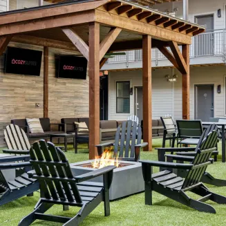 CozySuites at Music Row - Outdoor lounge