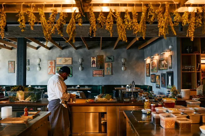 Chef Sean Brock at Audrey